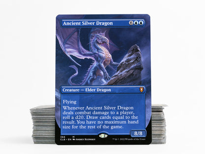 Ancient Silver Dragon Borderless - CLB