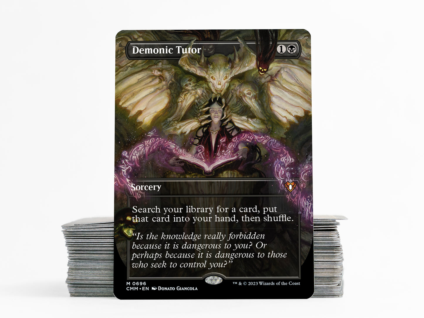 Demonic Tutor Borderless - CMM